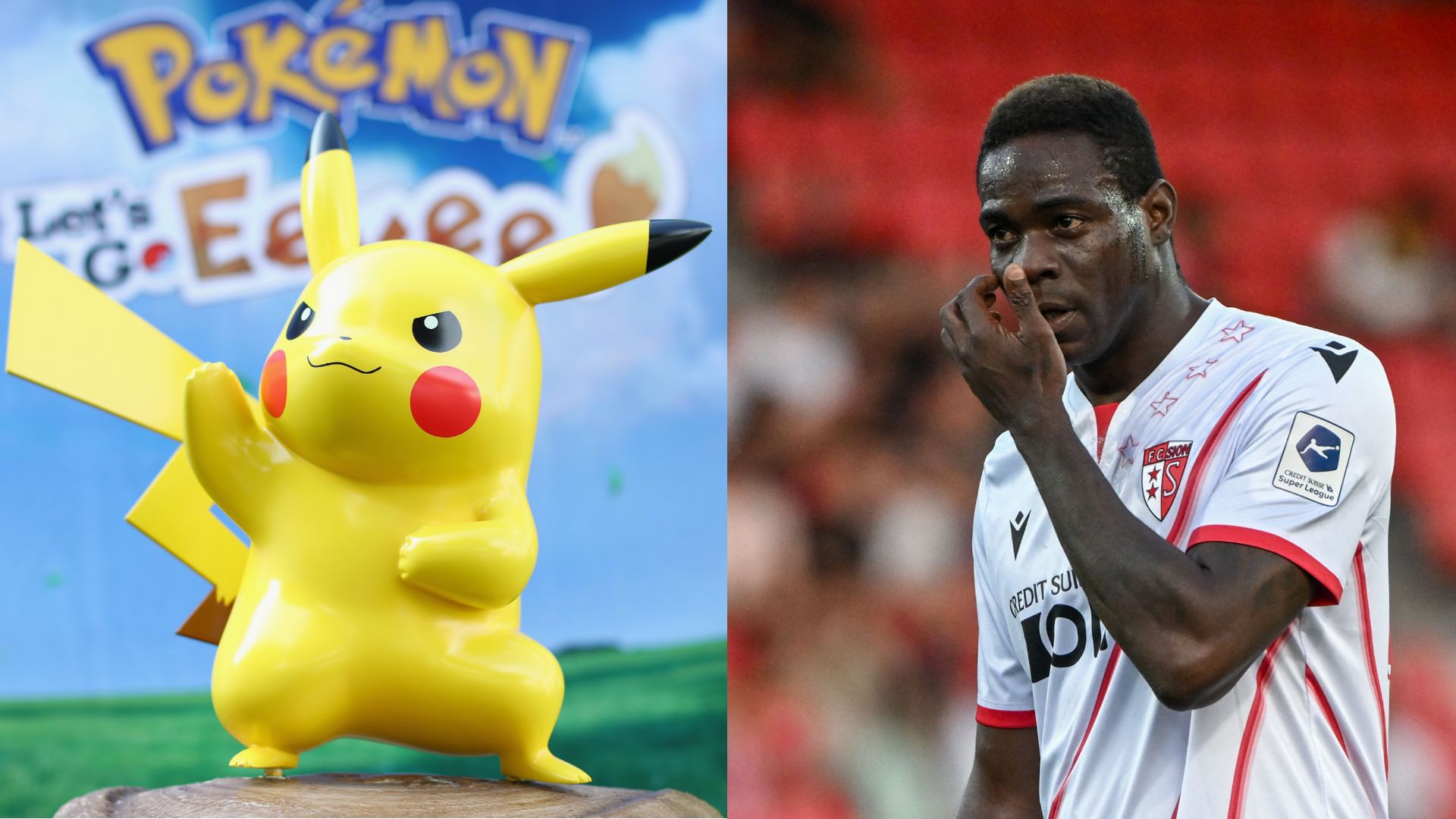 Mario Balotelli, Pikachu