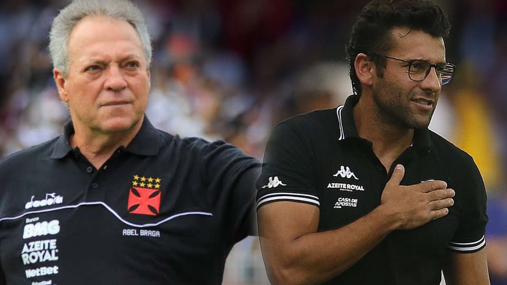 GFX Abel Braga Alberto Valentim Vasco Botafogo 02 02 2020