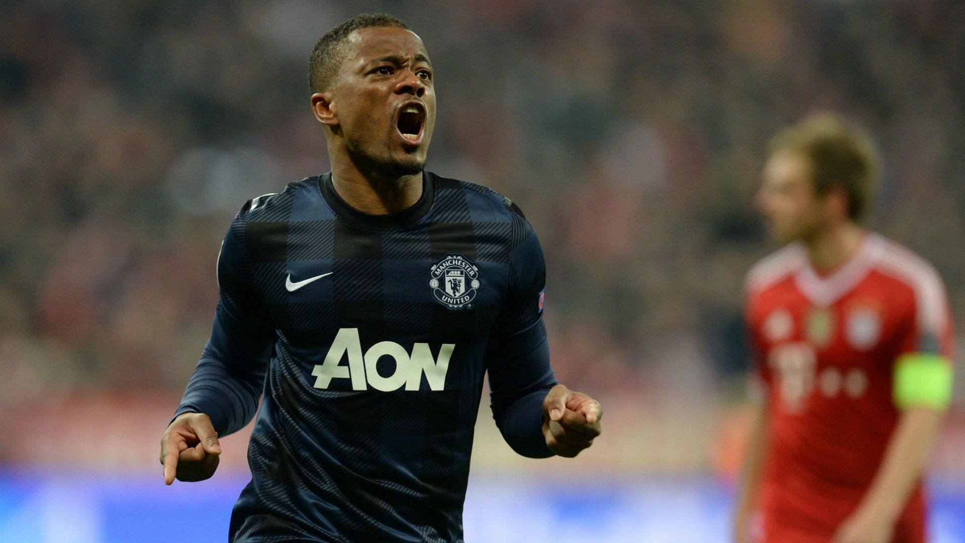 Patrice Evra Manchester United Bayern Munich Champions League