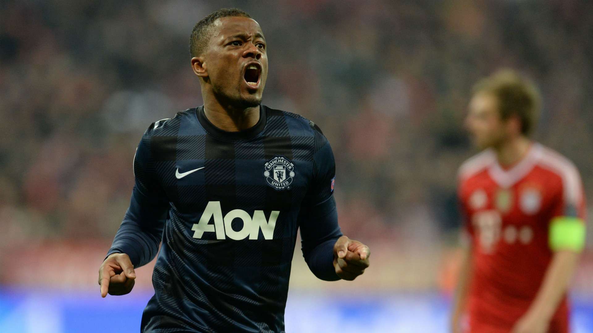 Patrice Evra Manchester United Bayern Munich Champions League