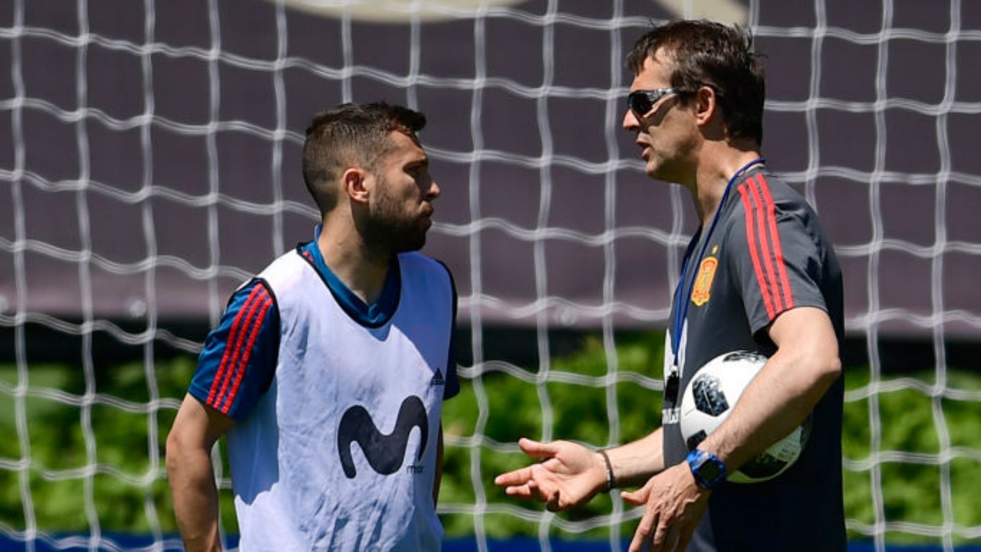 Julen Lopetegui Jordi Alba Espanha 23102018