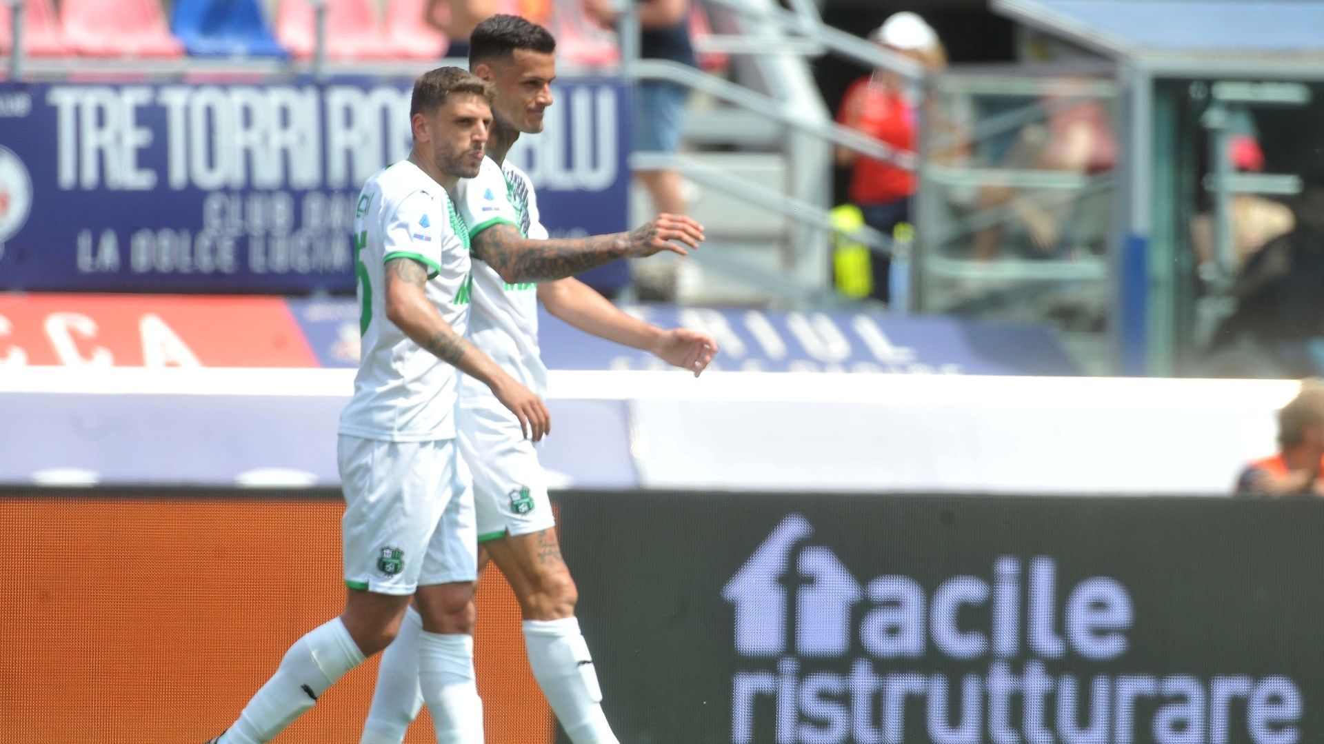 Domenico Berardi Gianluca Scamacca Bologna Sassuolo 2022