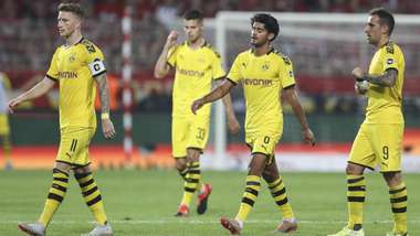 Marco Reus Julian Weigl Mahmood Dahoud Paco Alcacer Borussia Dortmund 2019