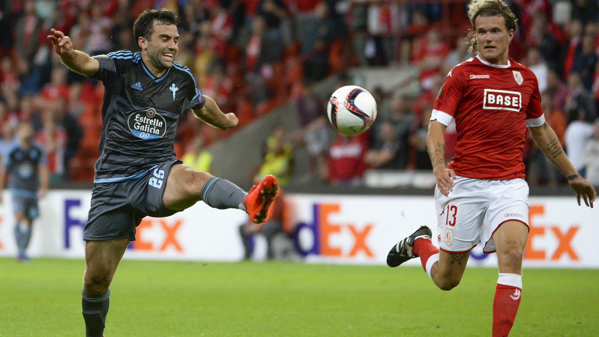 Giuseppe Rossi Alexander Scholz Standard Liege Celta UEFA Europa League