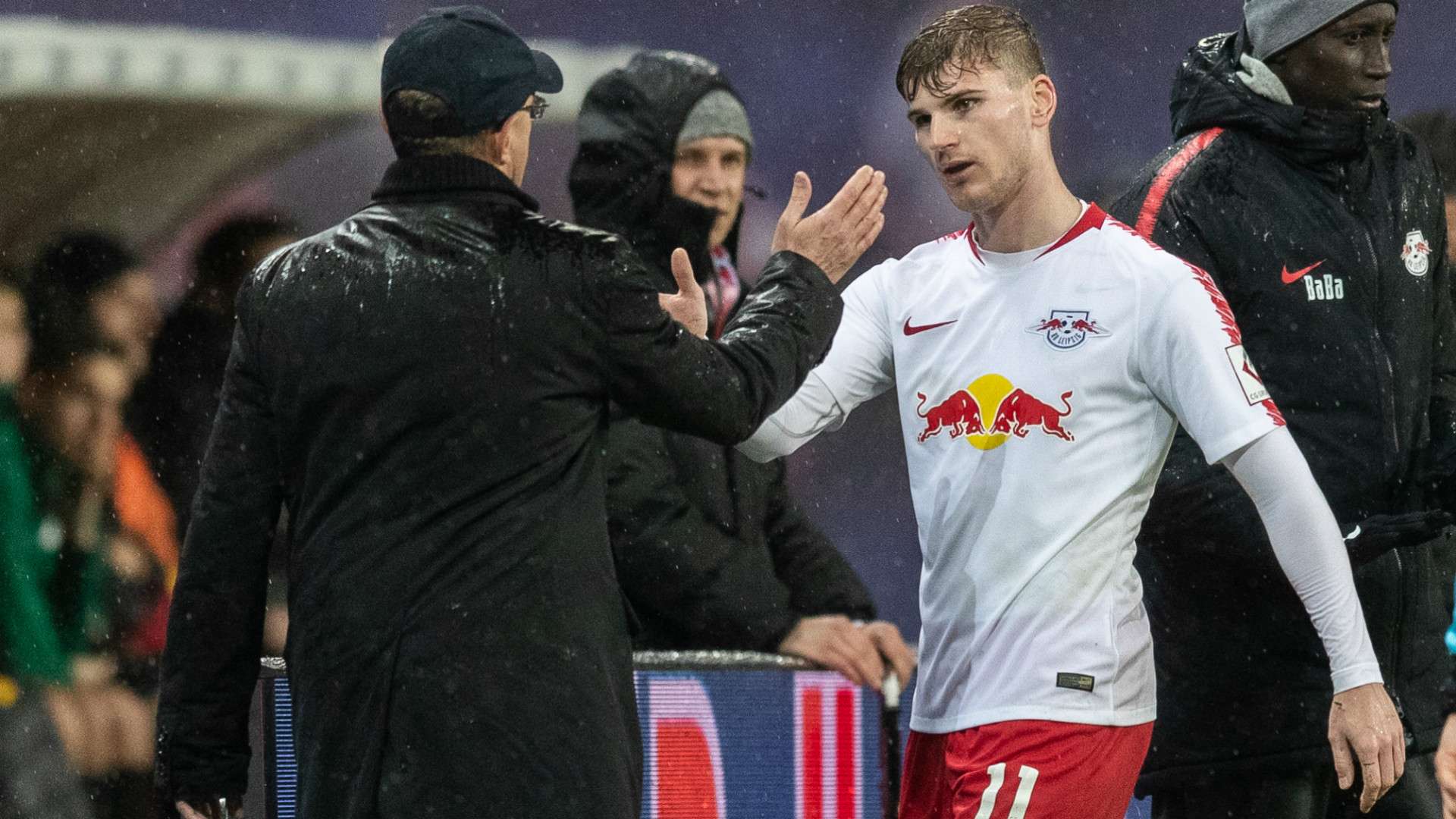 Ralf Rangnick Timo Werner RB Leipzig