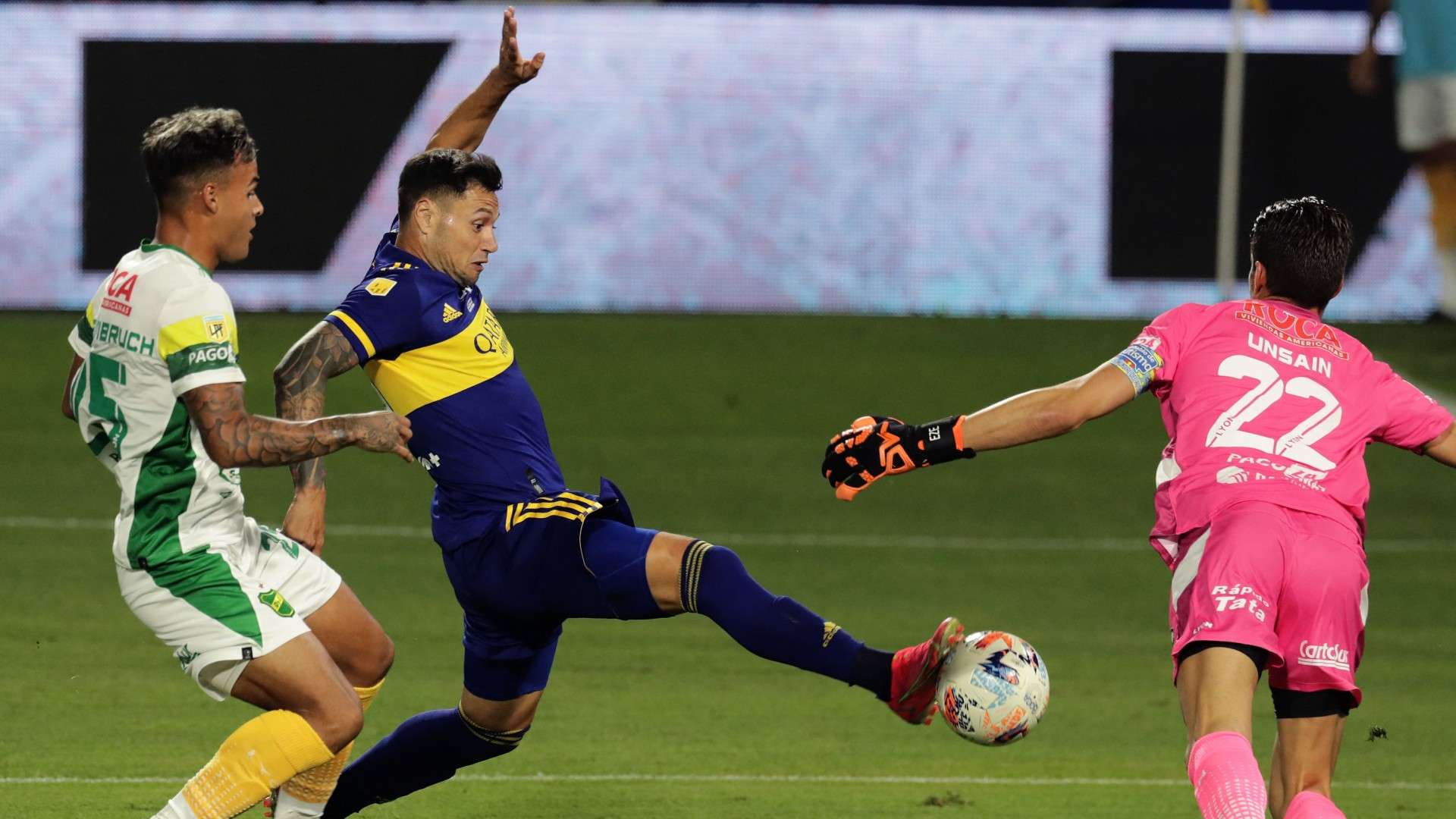 Mauro Zarate Boca Defensa y Justicia Copa de la Liga Profesional 03042021