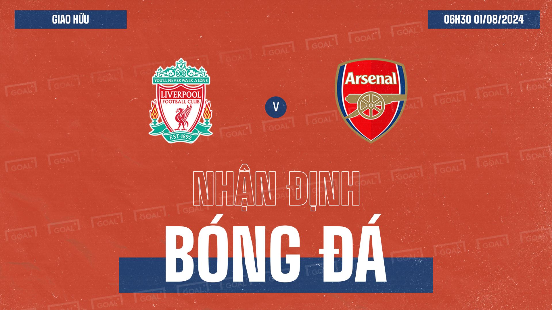 Liverpool vs Arsenal Club Friendlies GFX