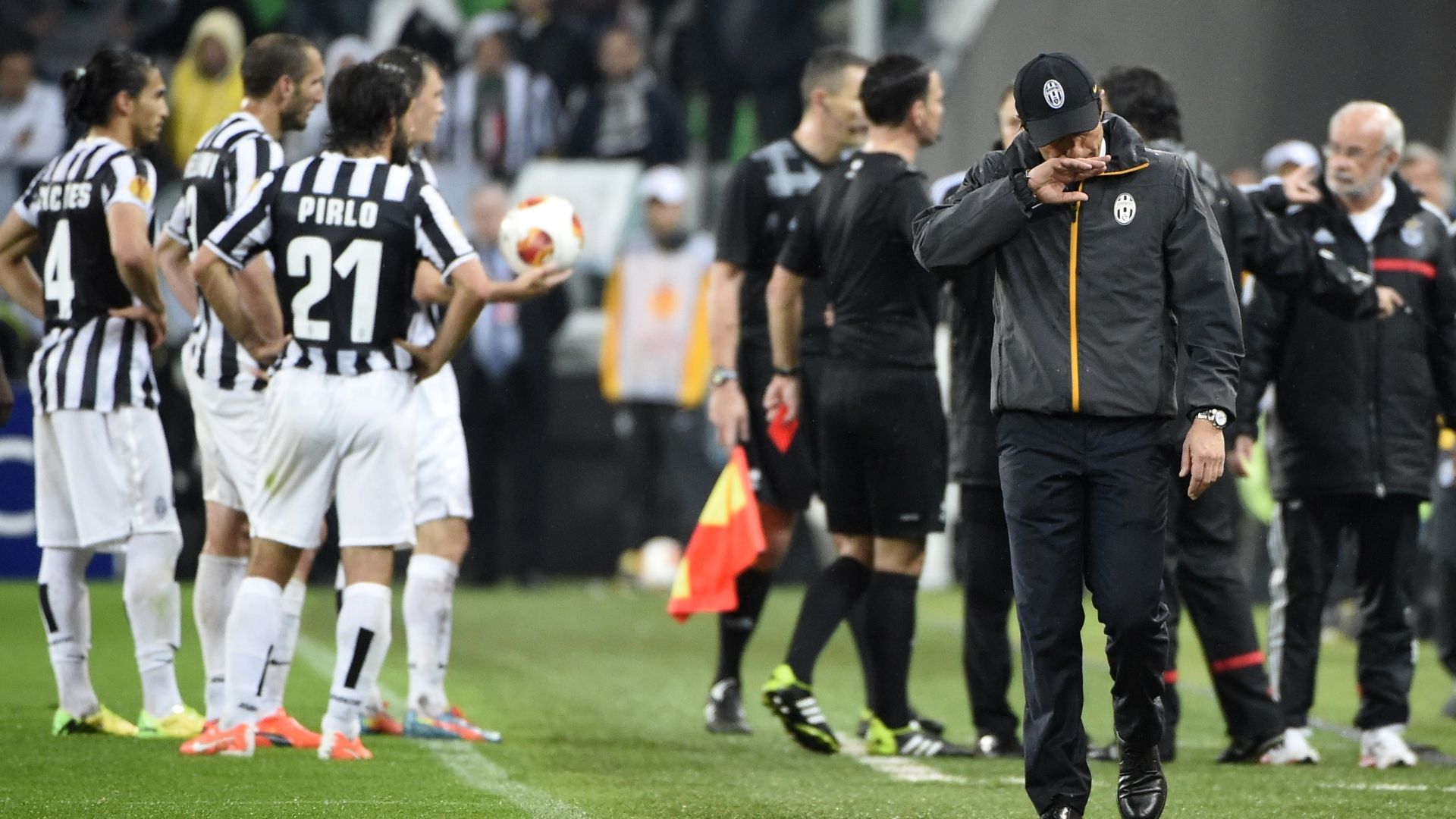 Antonio Conte Juventus Benfica 2014
