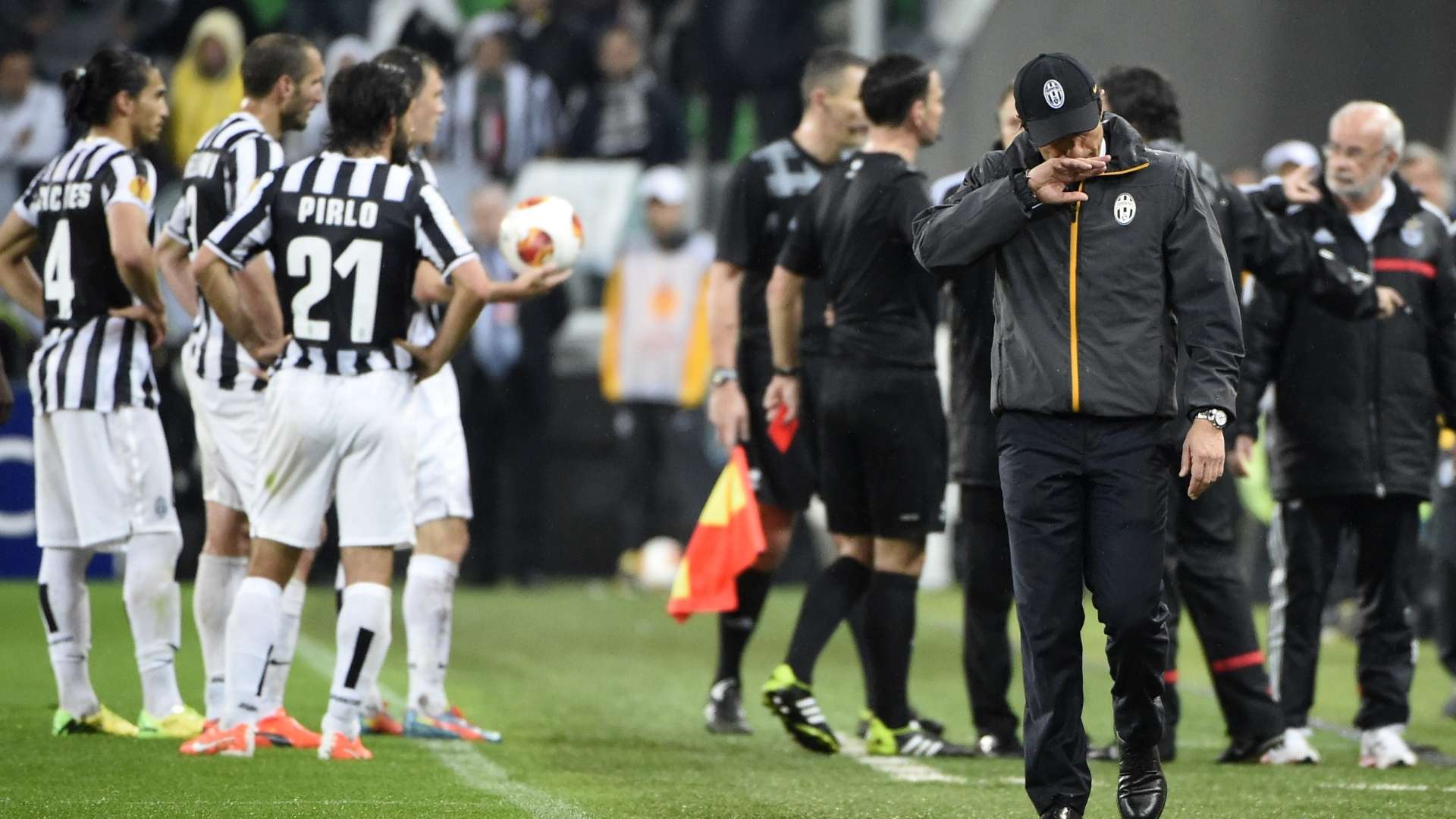 Antonio Conte Juventus Benfica 2014