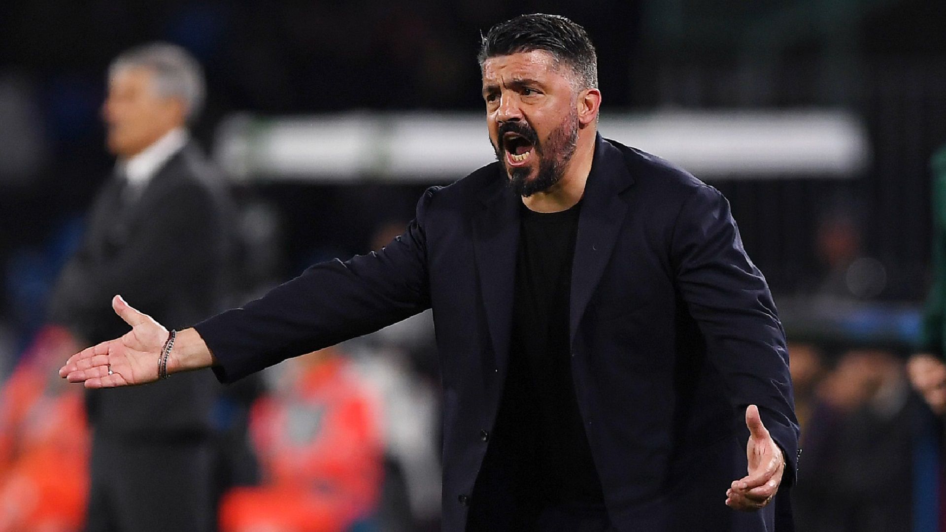 Gennaro Gattuso Napoli Barcelona 2019-20