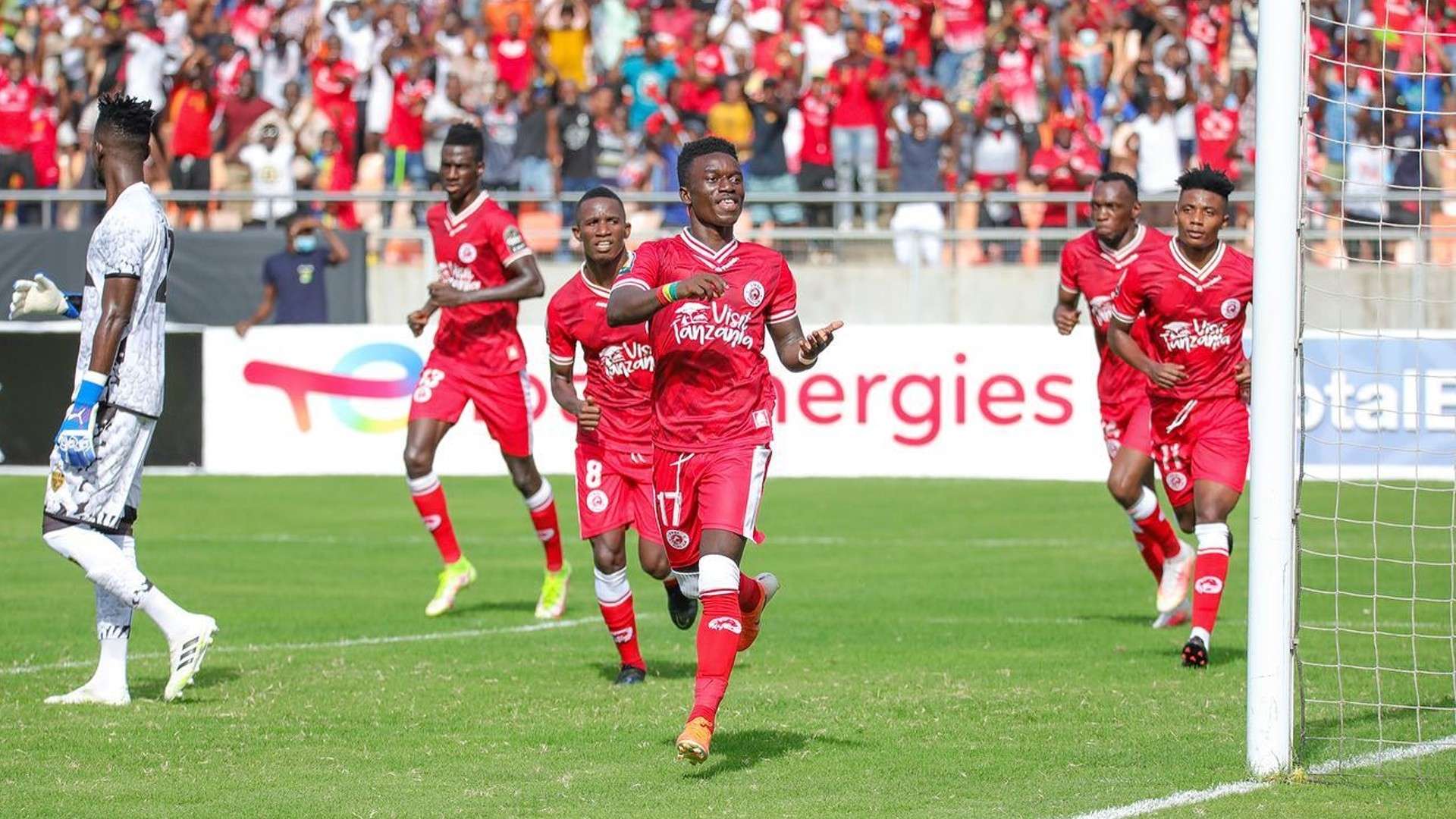 Simba SC player Pape Ousmane Sakho.