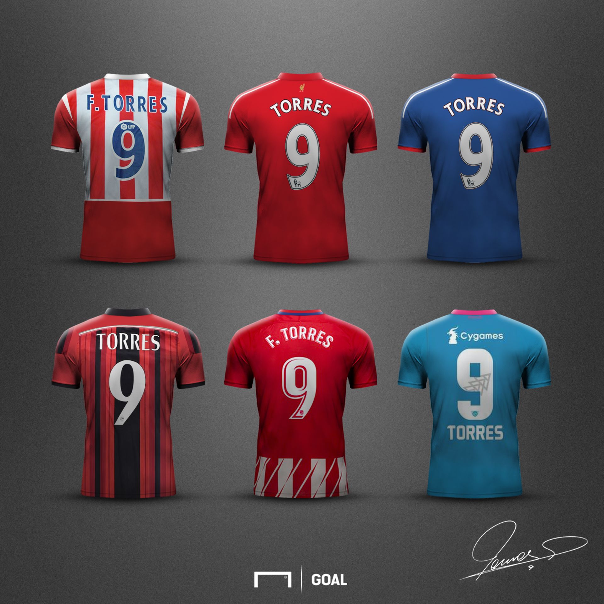 Fernando Torres maglie