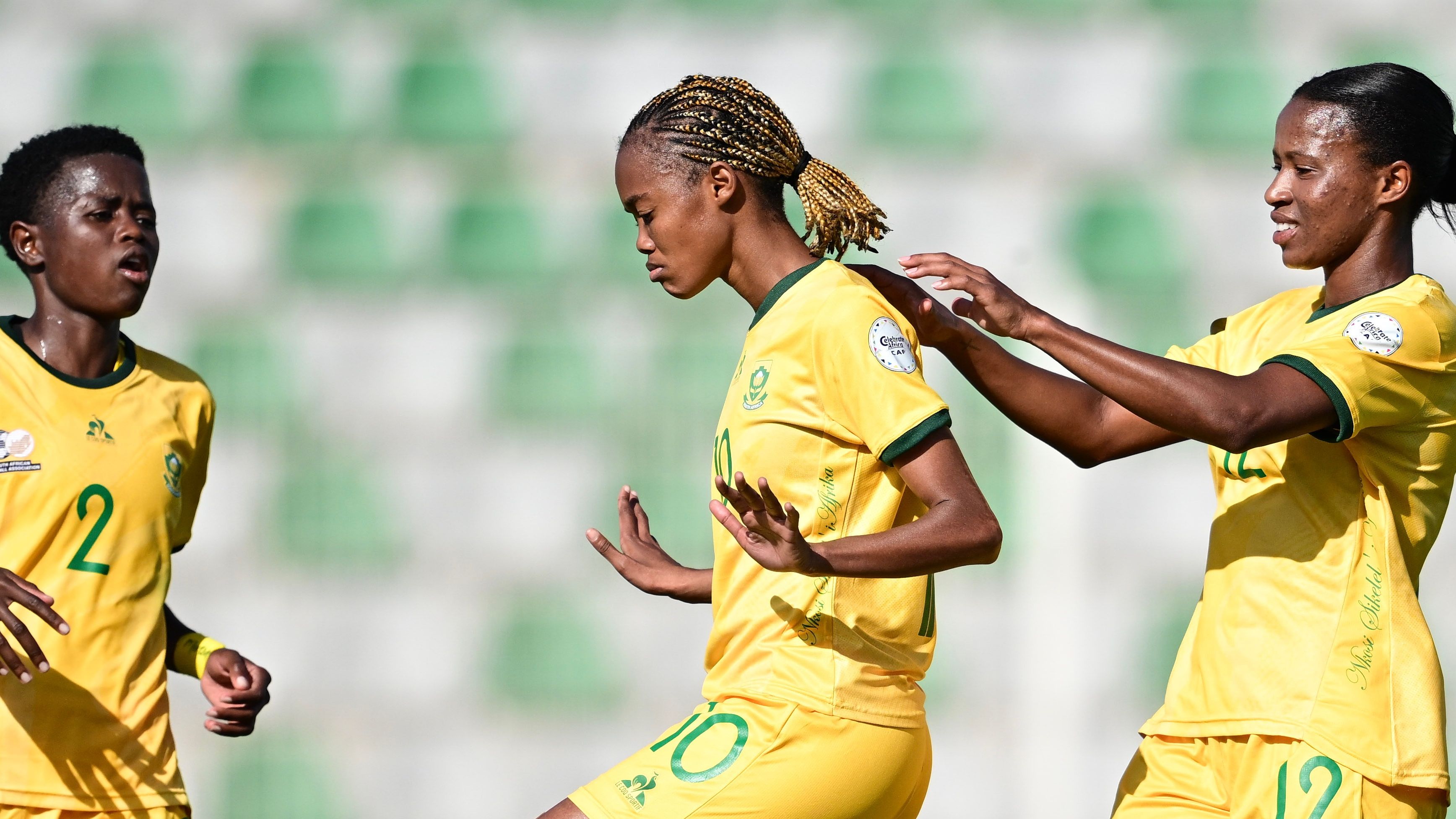 Linda Motlhalo of Banyana Banyana