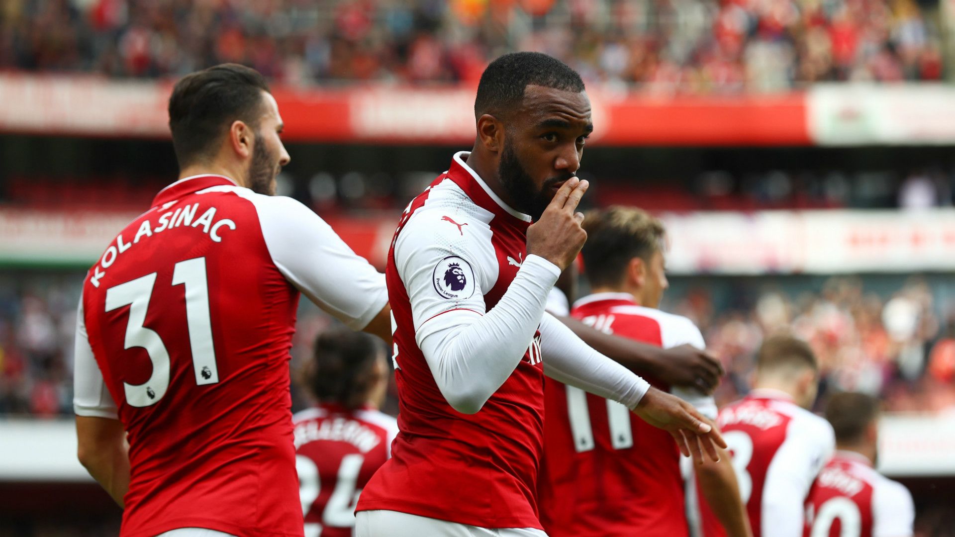Alexandre Lacazette Arsenal Bournemouth Premier League