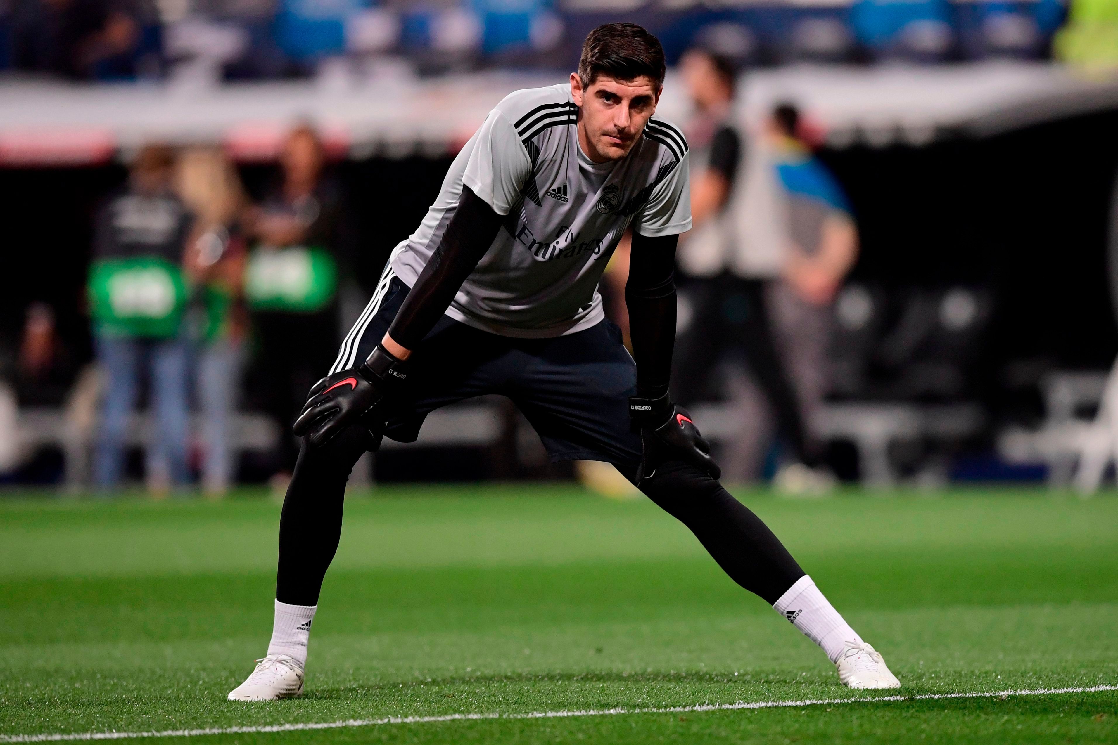 COURTOIS REAL MADRID GETAFE LALIGA