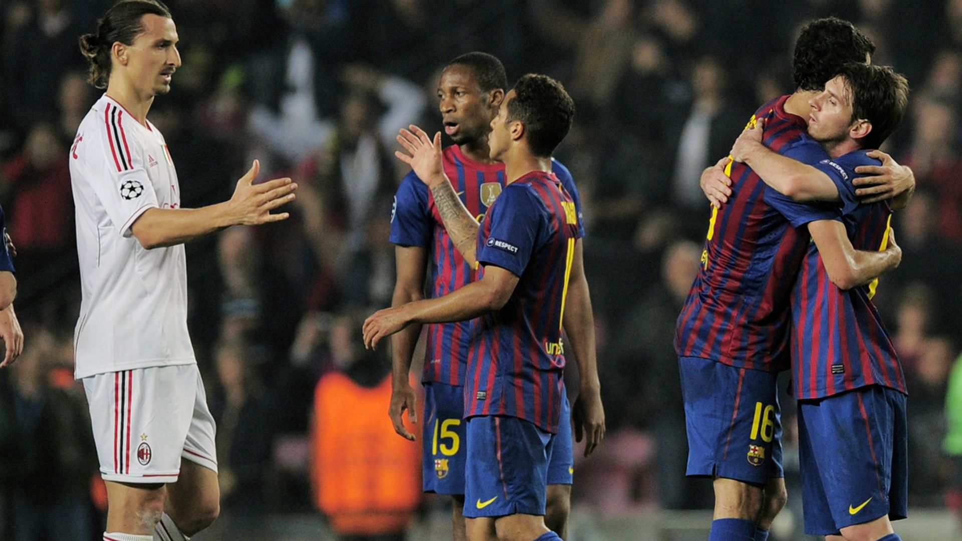IBrahimovic Barcelona Milan