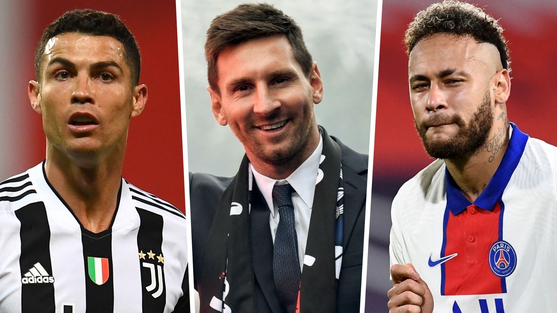 Messi Ronaldo Neymar 2021-22