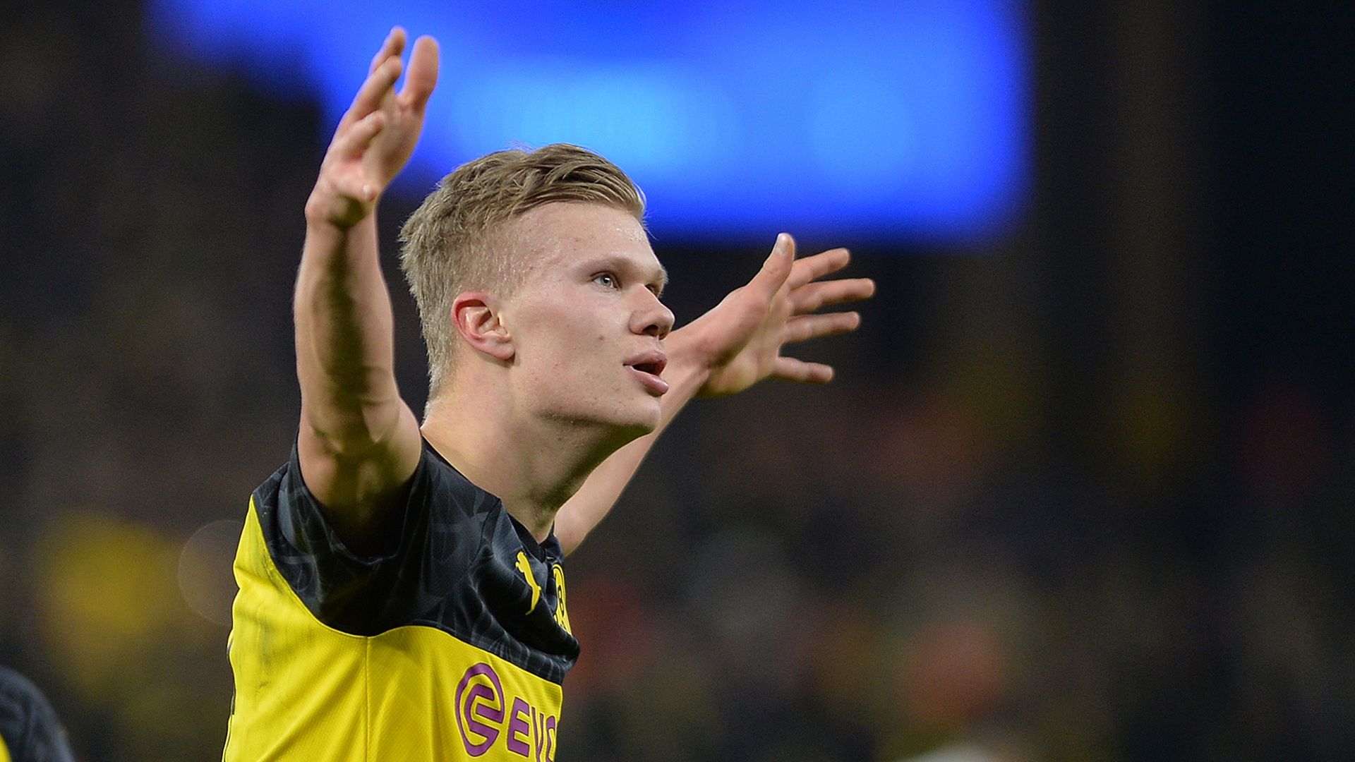 Erling Braut Haaland Dortmund PSG