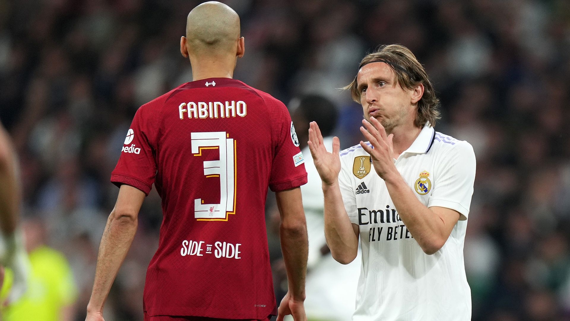 Luka Modric Fabinho Real Madrid Liverpool Champions League 2022-23