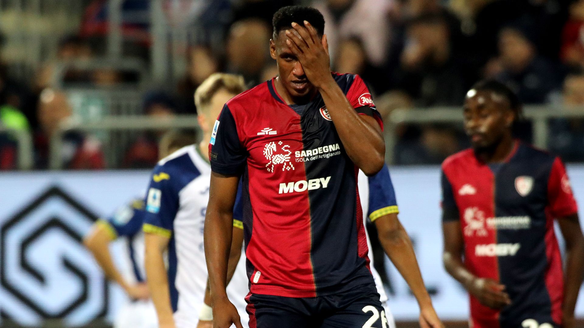 Yerry Mina Cagliari Verona