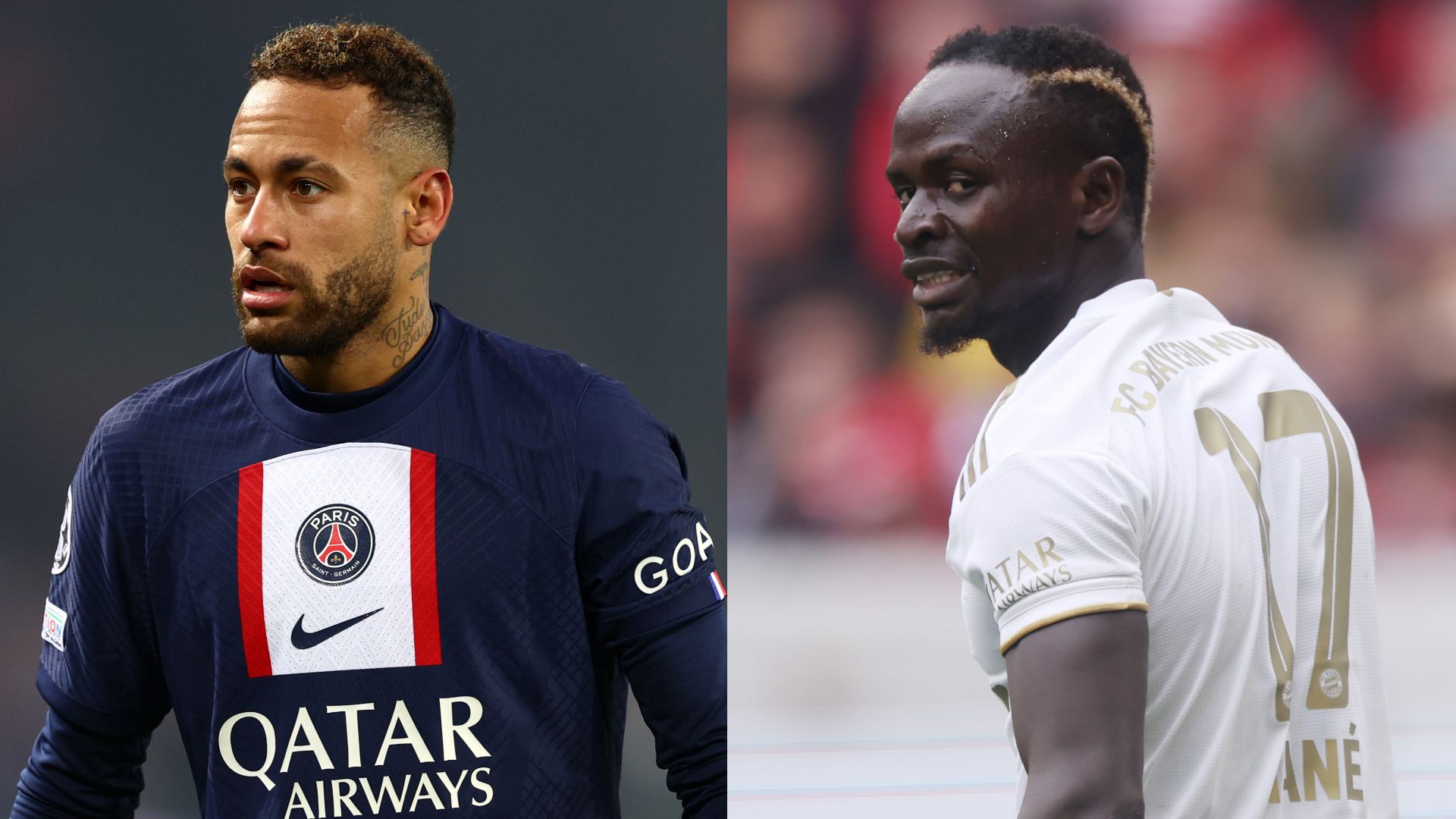 Neymar Sadio Mane split 2022-23