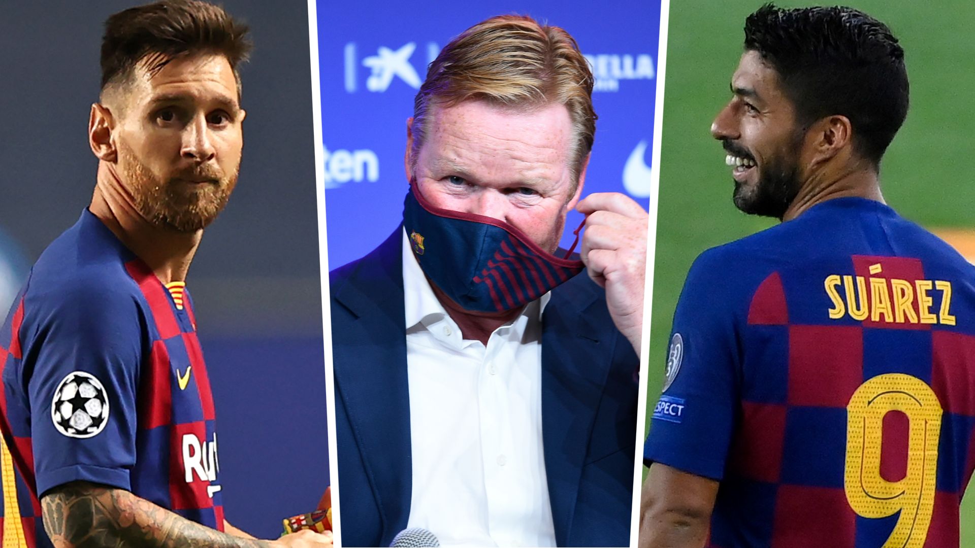 koeman messi suarez