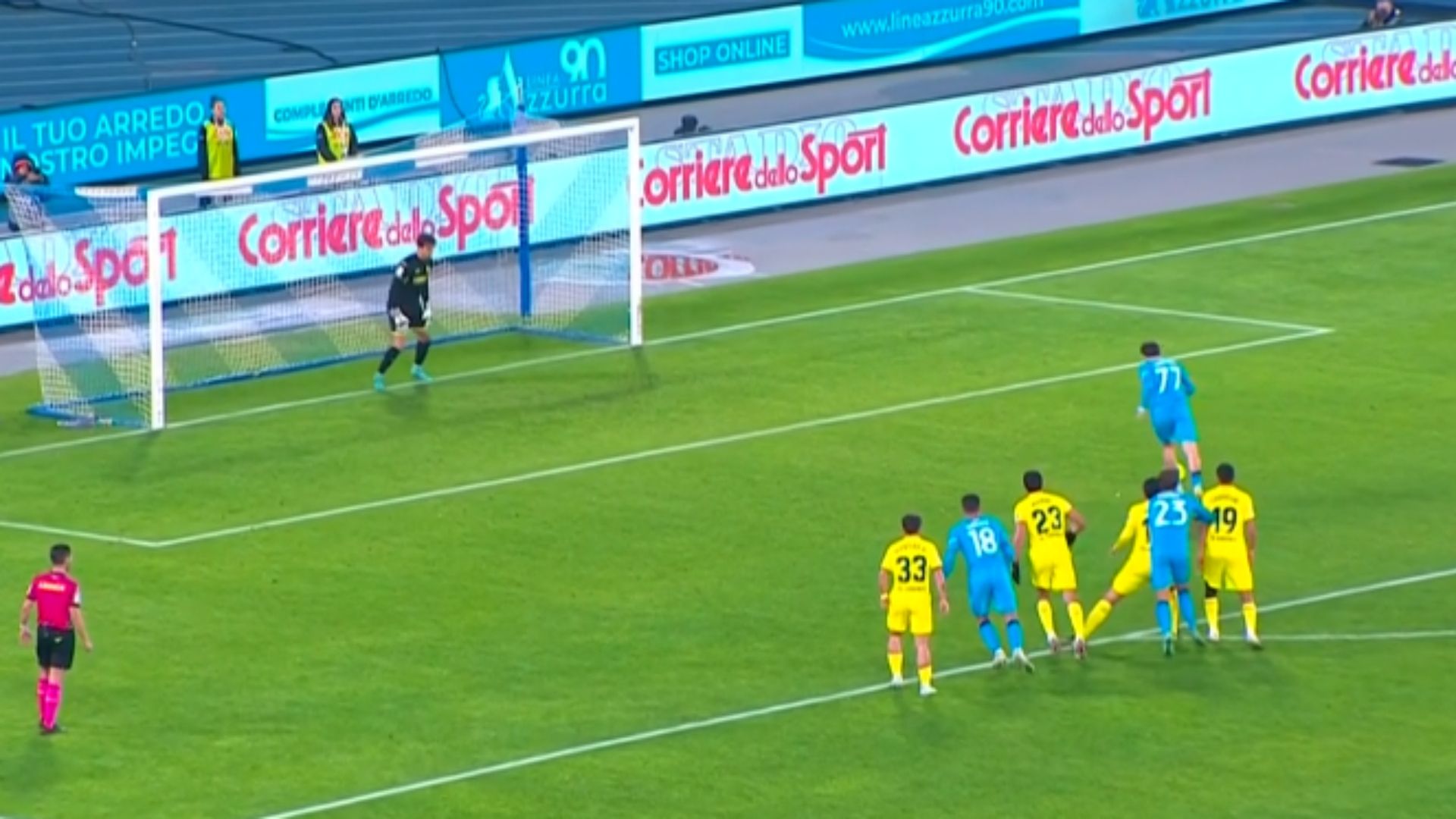 Khvicha Kvaratskhelia Napoli Villarreal friendly 17122022