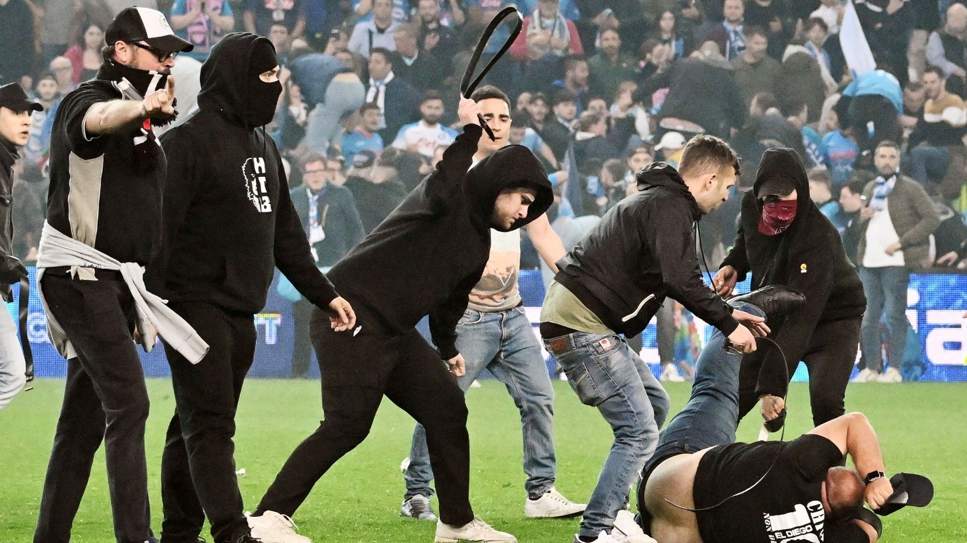 Udinese Napoli fans clashes