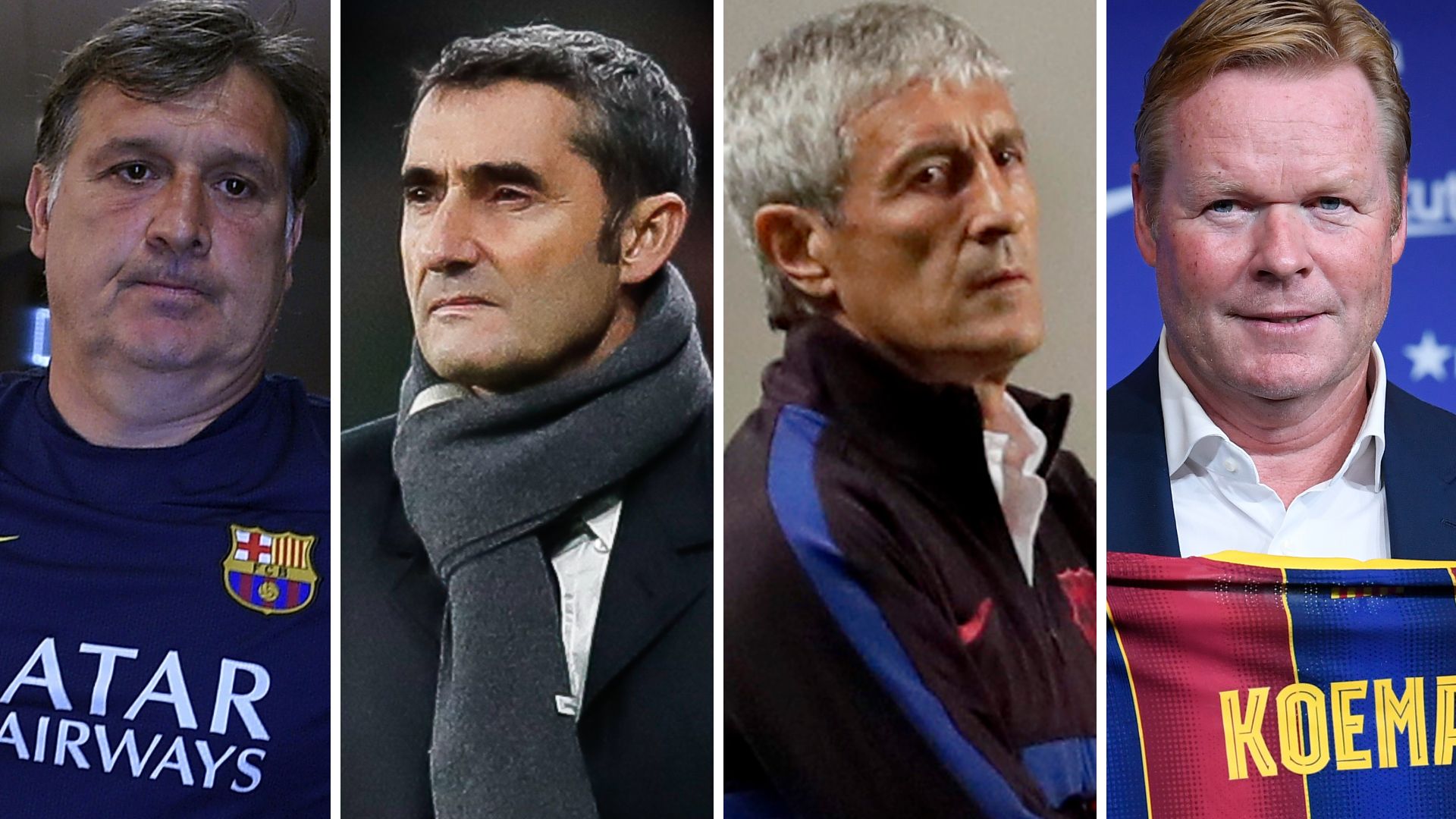 Barcelona entrenadores