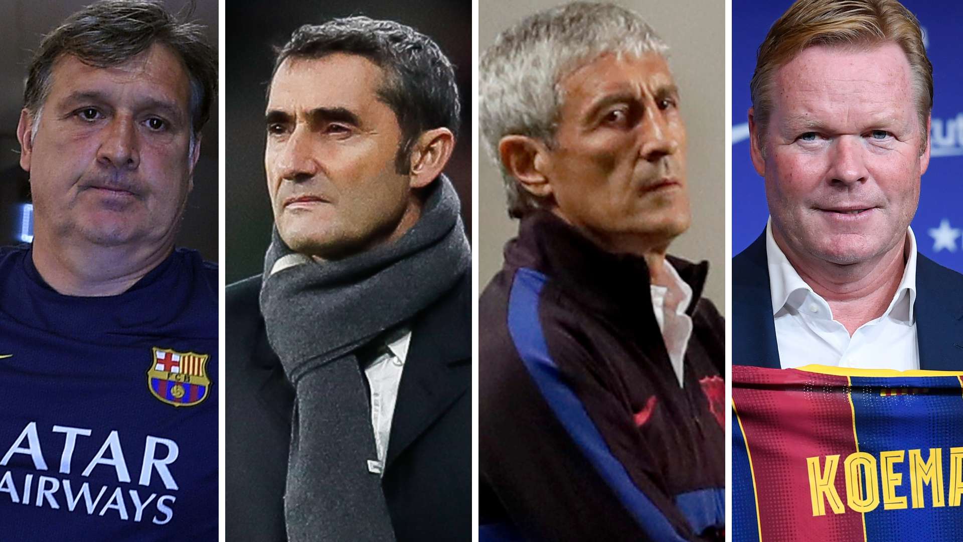 Barcelona entrenadores