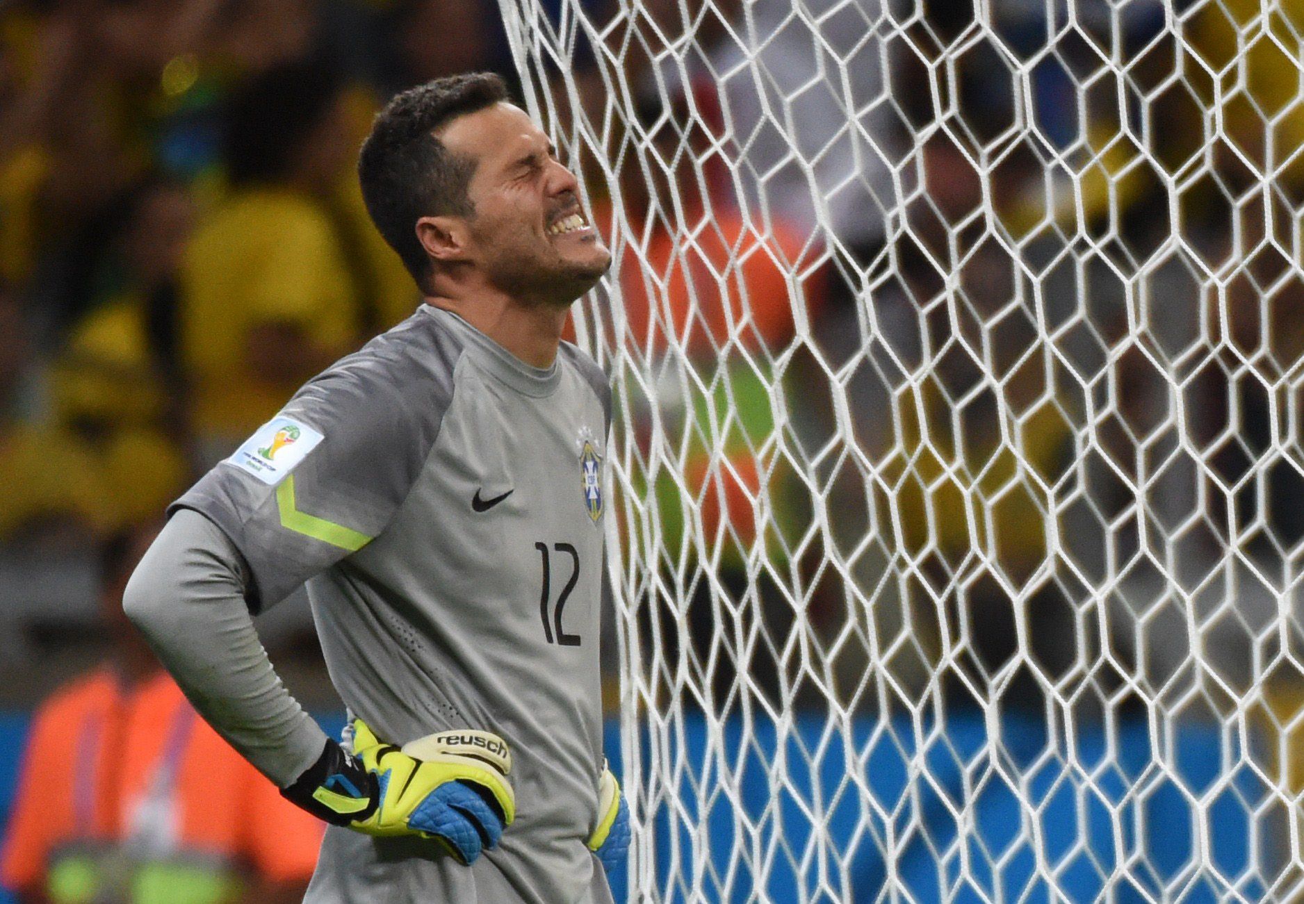 Julio Cesar Brazil Germany 2014 World Cup 07082014