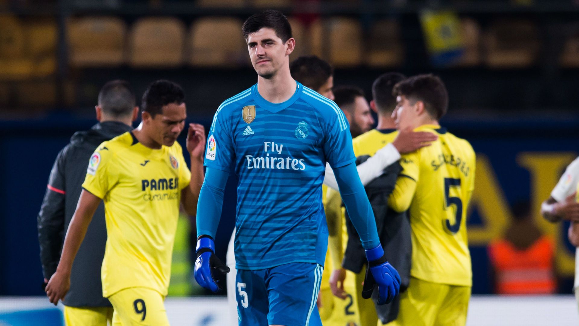 Thibaut Courtois Real Madrid Villarreal La Liga 03012019
