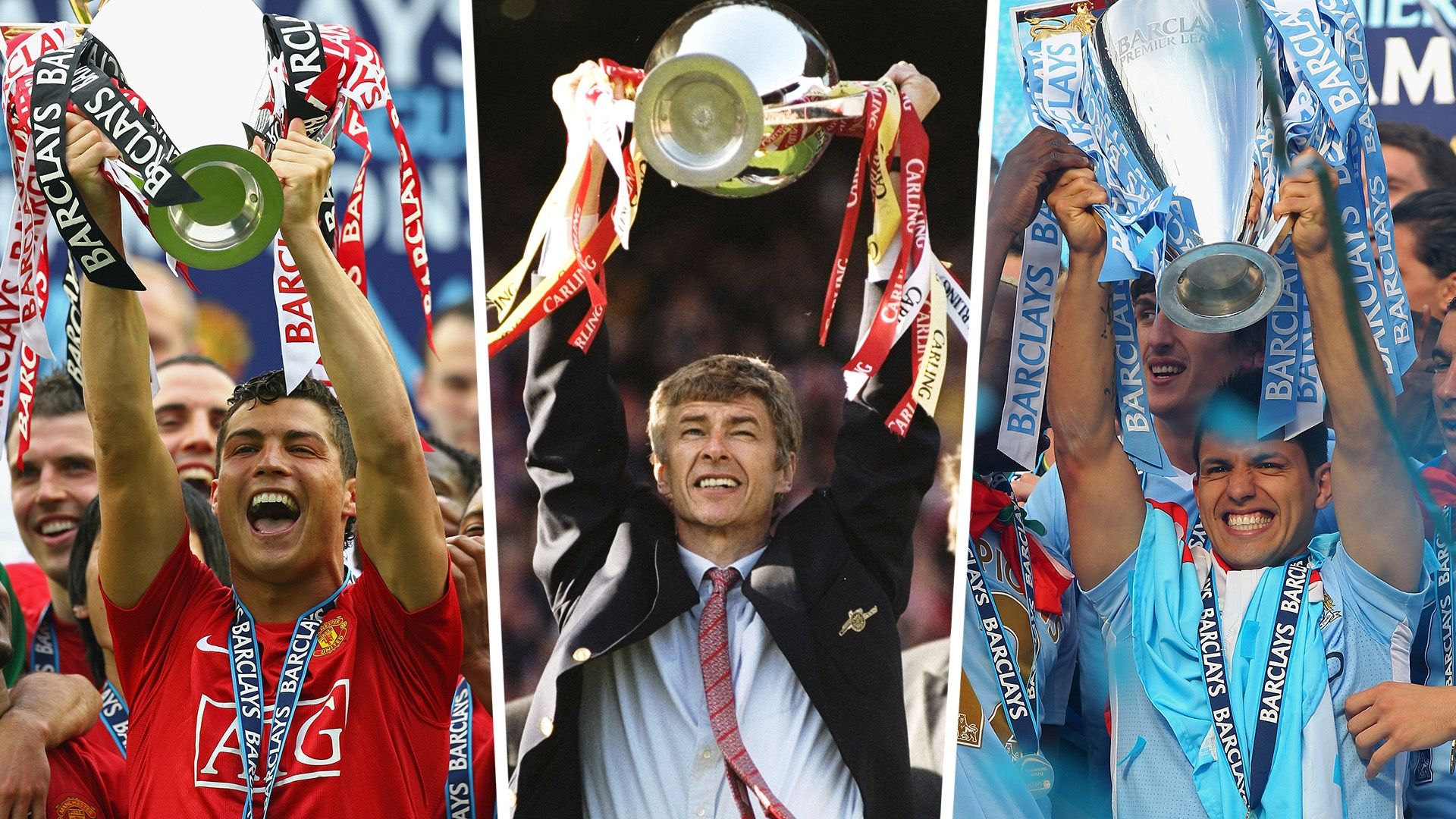 Cristiano Ronaldo Arsene Wenger Sergio Aguero Premier League title races