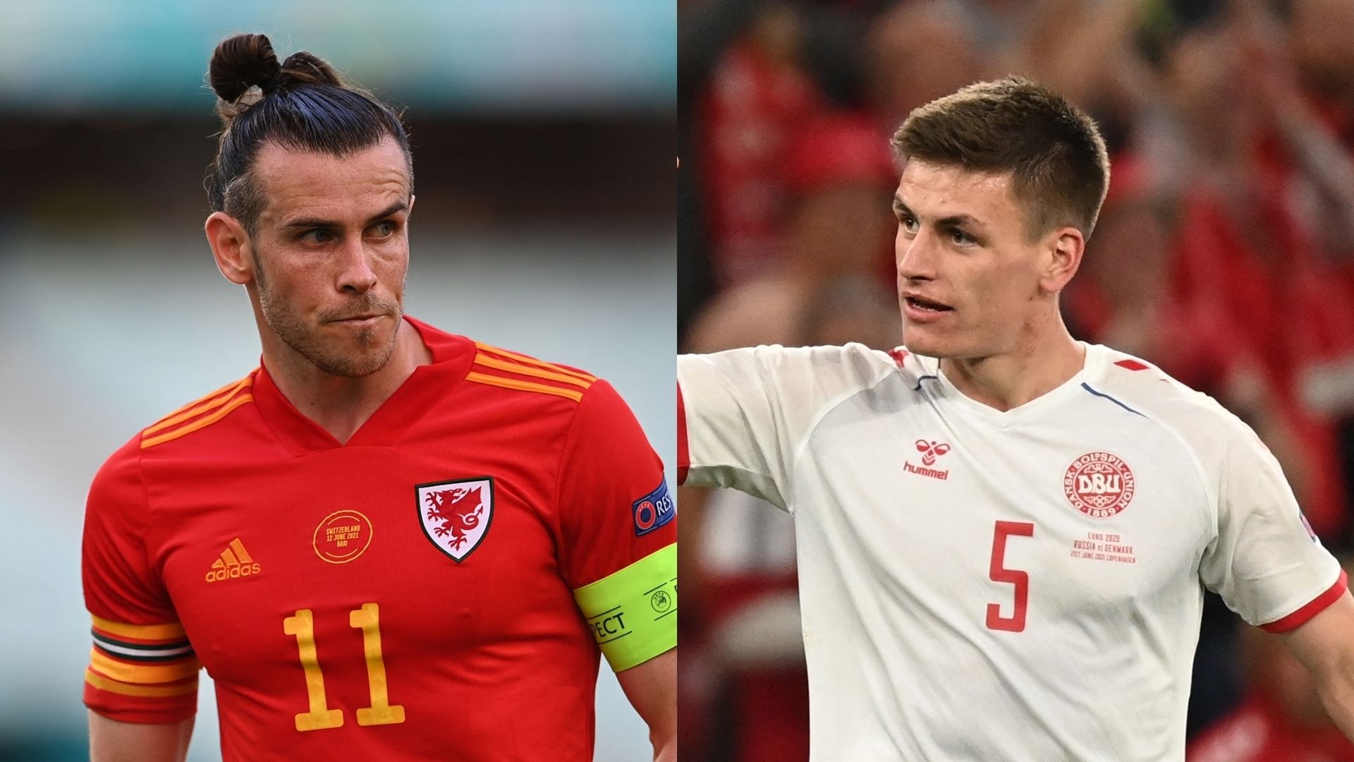 MP_Gareth Bale_Wales vs Joakim Maehle_Denmark