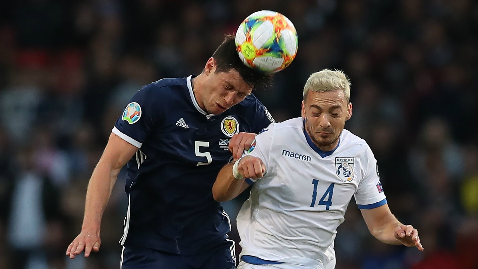 Scott Mckenna Scotland EURO 2020 Quali 2019