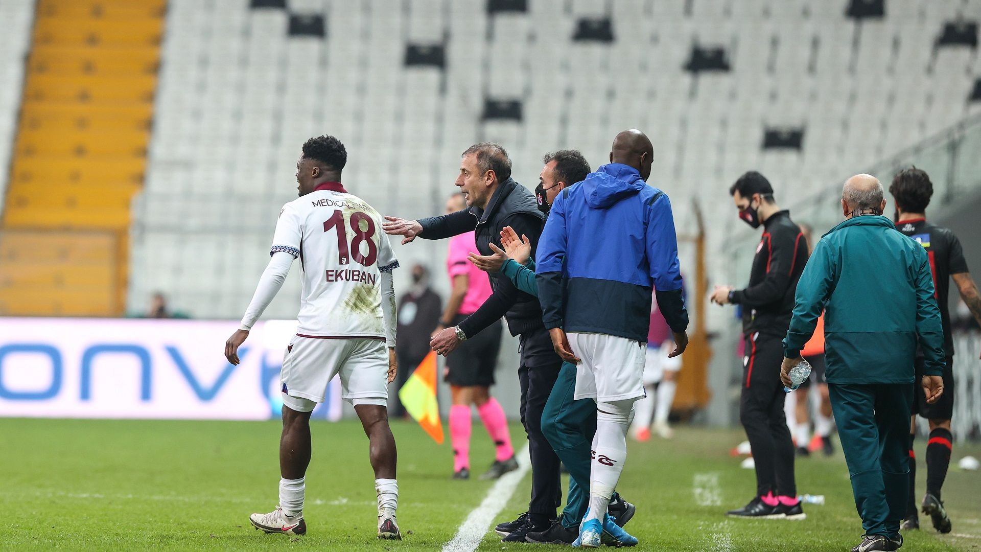 Abdullah Avcı KaragümrükTrabzonspor 01032021