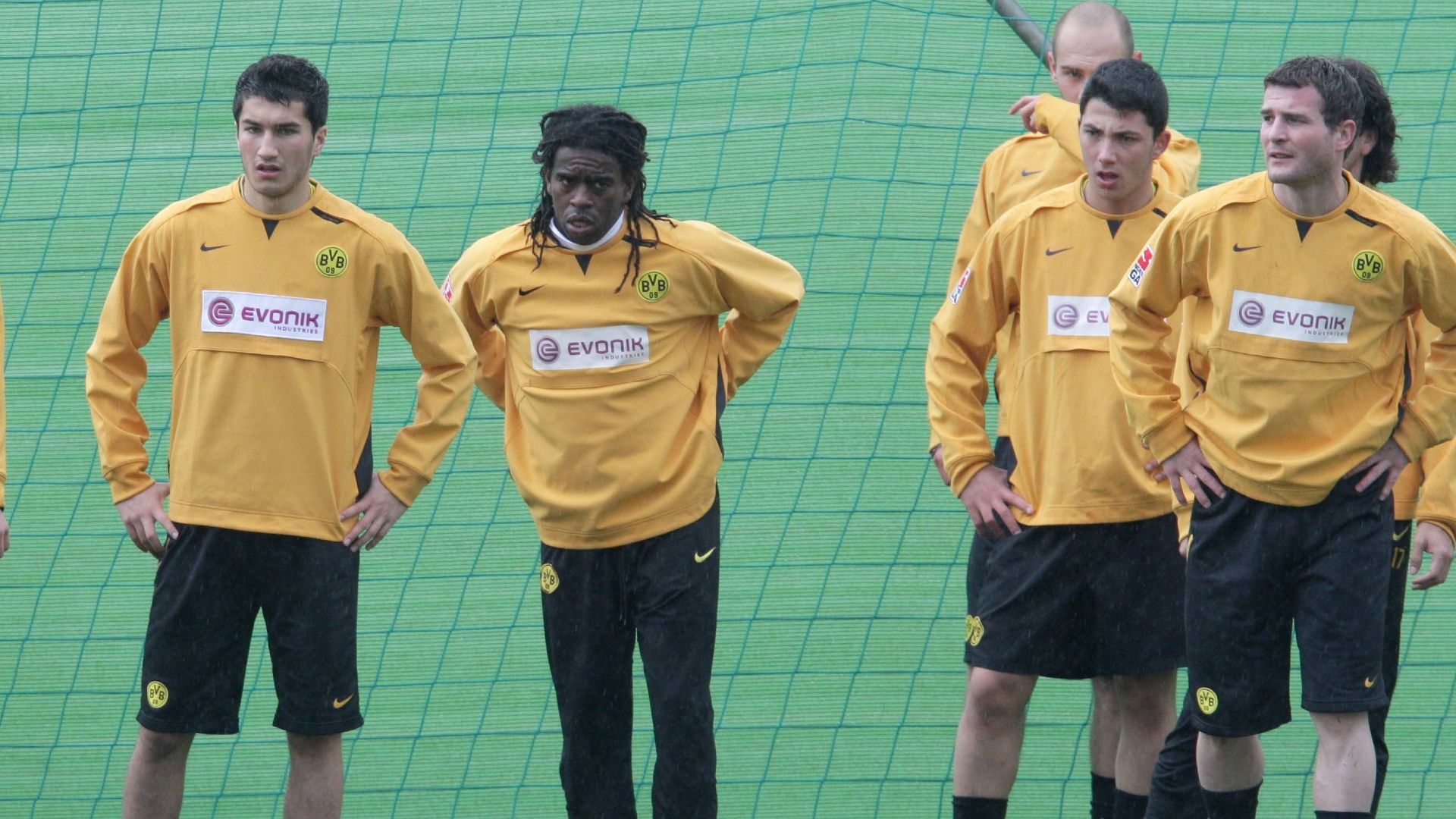 ONLY GERMANY Nuri Sahin Tinga Tolgay Arslan Alexander Frei Borussia Dortmund 2009