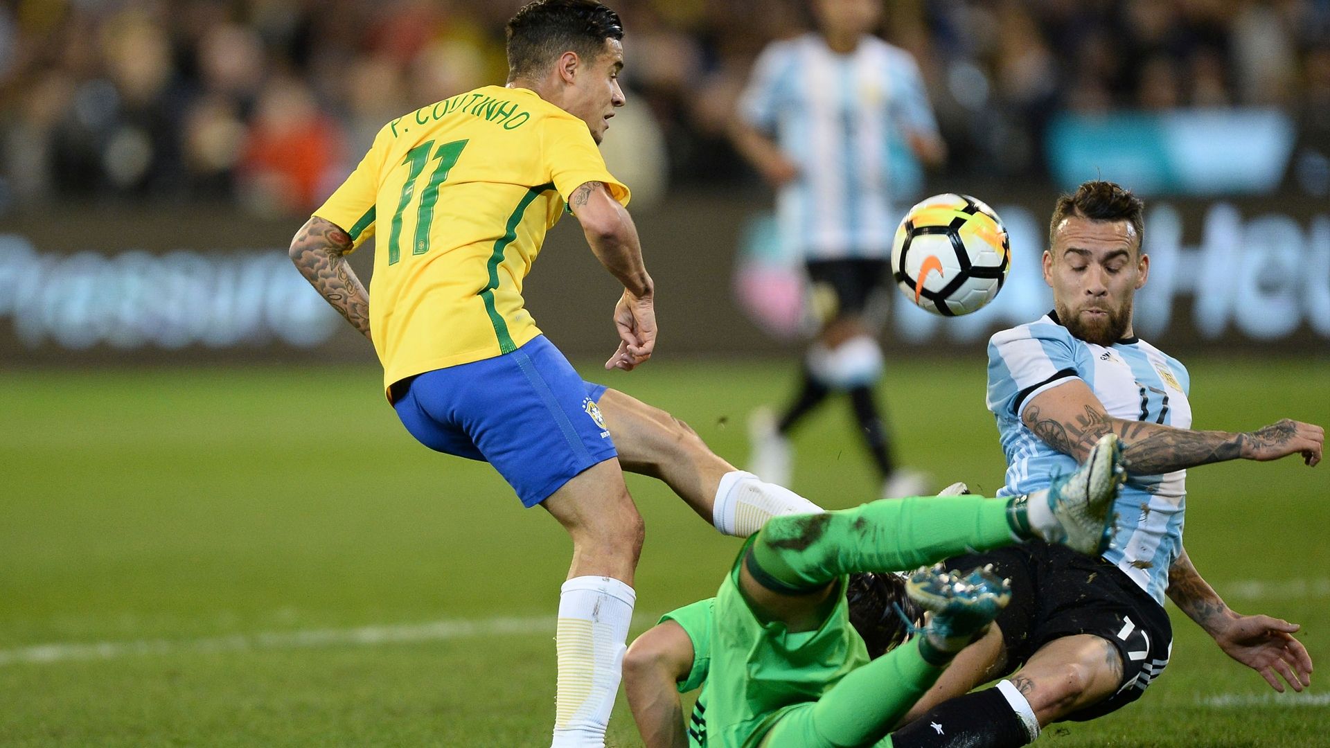 Philippe Coutinho Brasil x Argentina 09 06 17