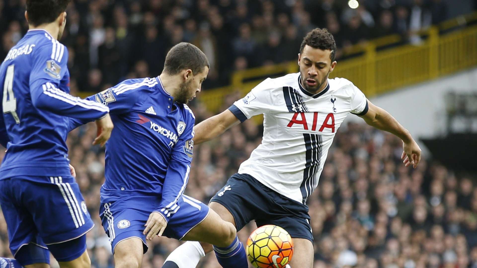 Eden Hazard Mousa Dembélé Tottenham Chelsea Premier League