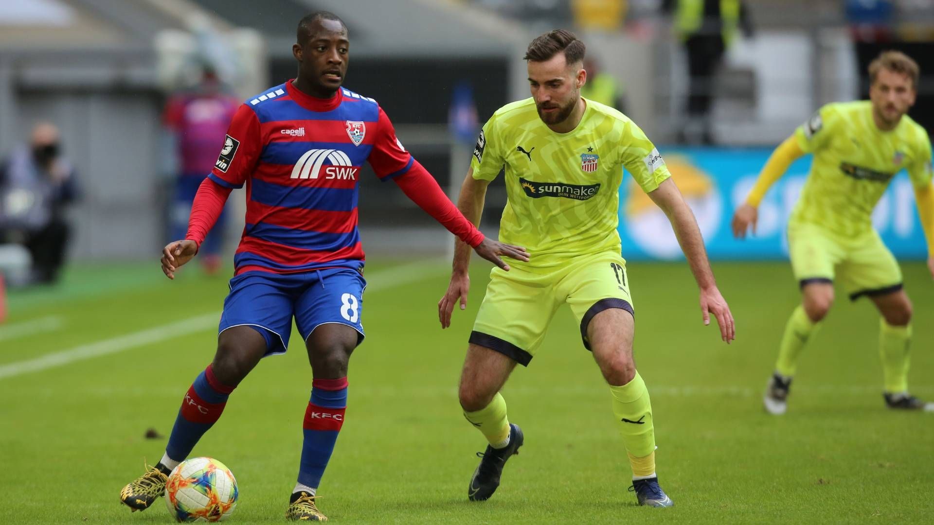 Christian Konsombi Morris Schröter FSV Zwickau Kaiserslautern 23032021