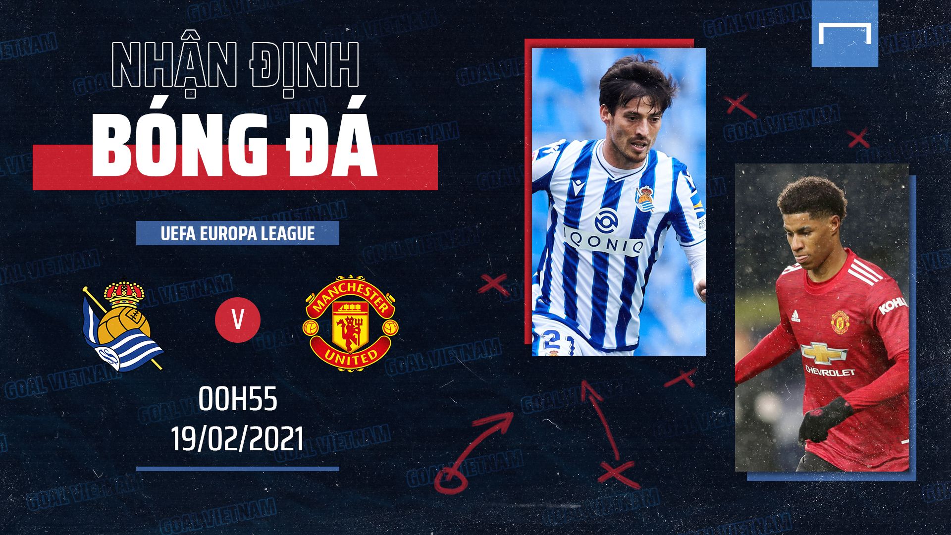 Europa League Real Sociedad Man United 2020/21