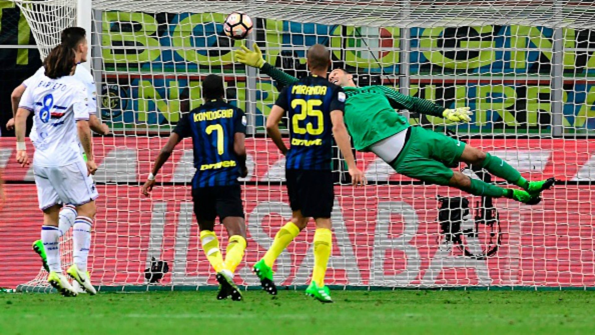 Samir Handanovic Inter Sampdoria Serie A