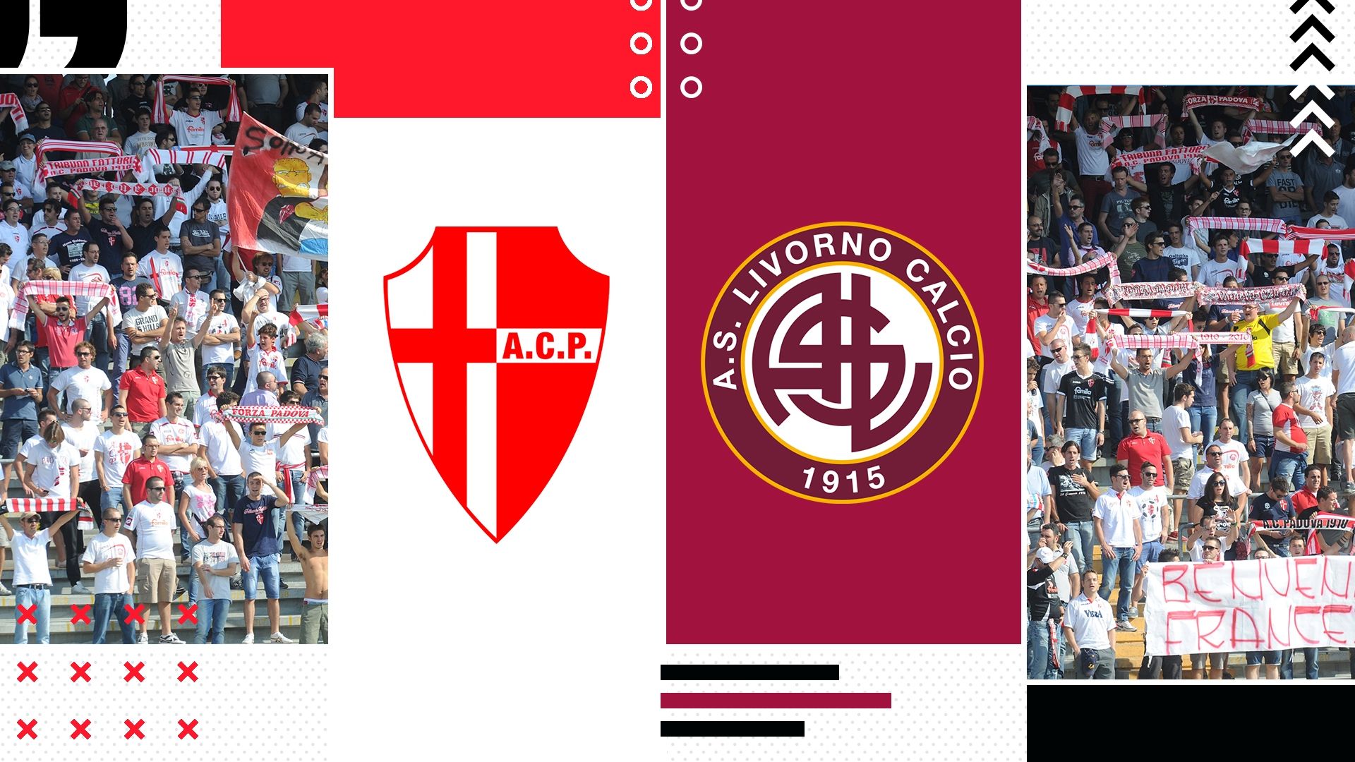 Padova-Livorno tv streaming