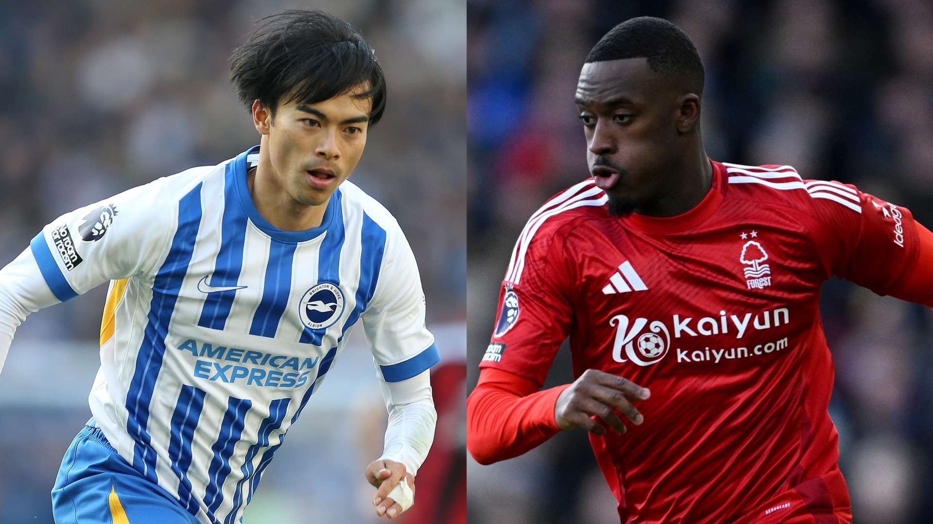 Kaoru Mitoma Brighton Callum Hudson-Odoi Nottingham Forest