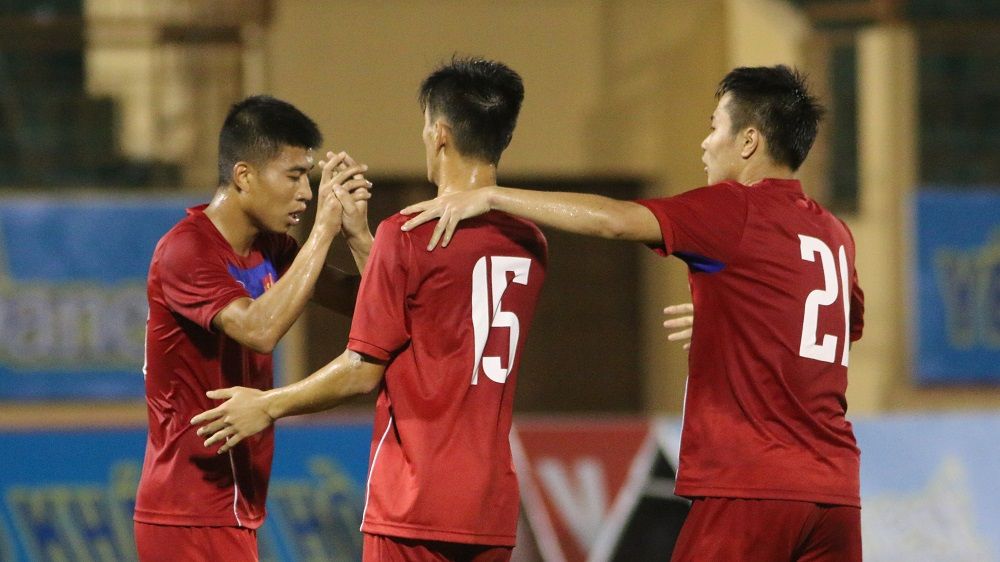 U20 VN đấu tập