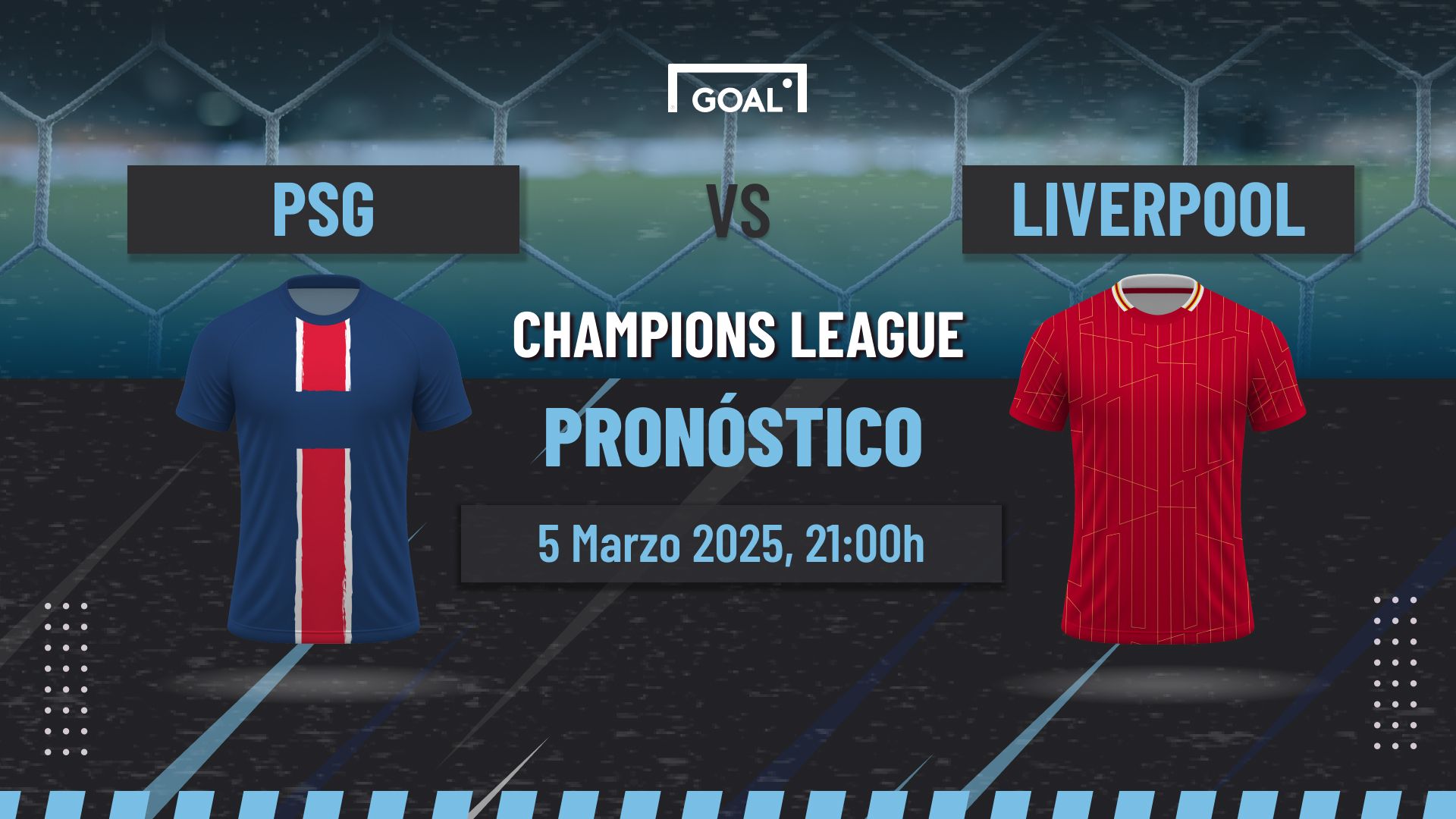 PSG vs Liverpool Pronóstico y Apuestas Champions League | 05/03/25