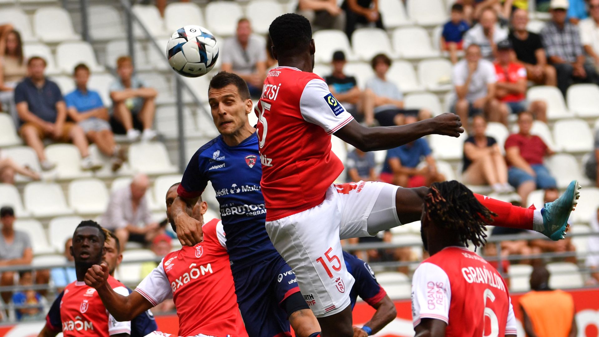 Ligue 1 2e journée Reims Clermont 2-4