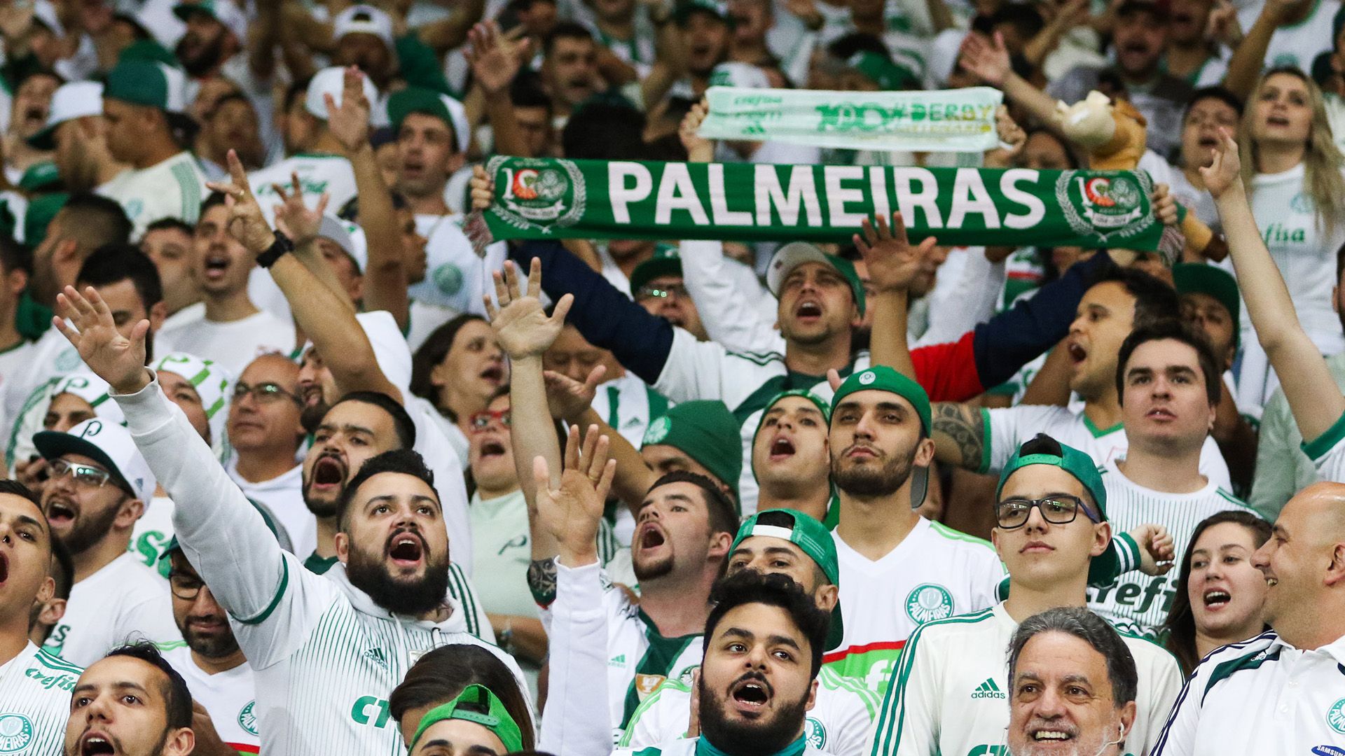 Torcida Palmeiras Brasileirao Serie A 12072017