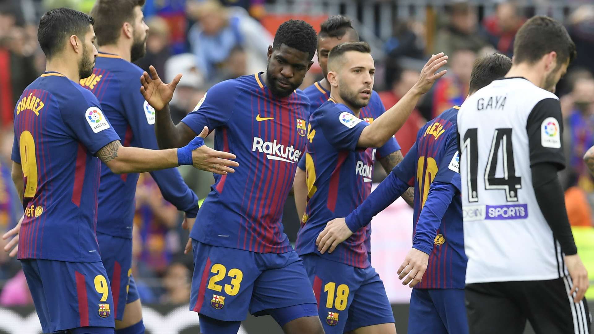 Samuel Umtiti Barcelona 14042018