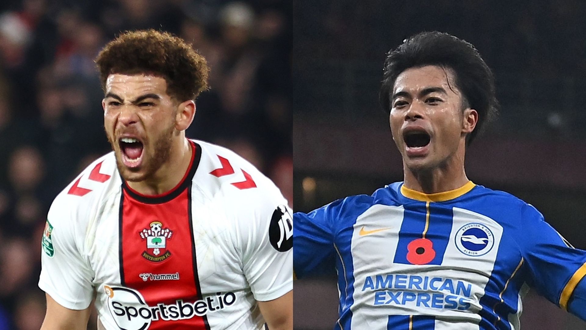 MP_Che Adams_Southampton vs Kaoru Mitoma_Brighton